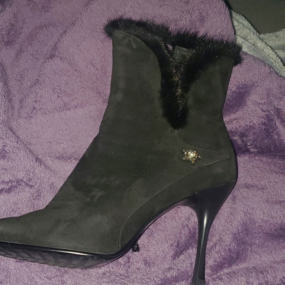 Anagoo Faux Fur Booties 38 Euro